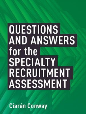 cover image of Questions and Answers for the Specialty Recruitment Assessment